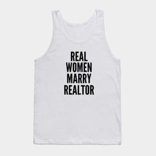 Real Women Marry Realtor Tank Top